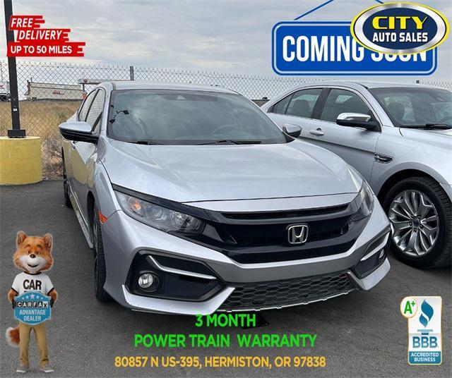 used 2021 Honda Civic car, priced at $24,217