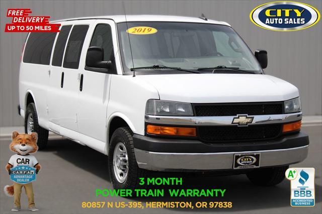 used 2019 Chevrolet Express 3500 car, priced at $23,461