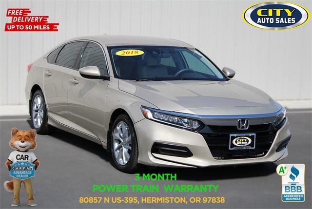 used 2018 Honda Accord car, priced at $18,721