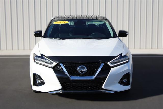 used 2021 Nissan Maxima car, priced at $27,854