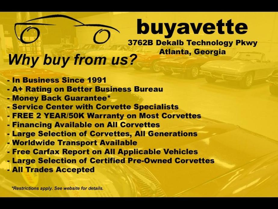 used 2011 Chevrolet Corvette car, priced at $32,999
