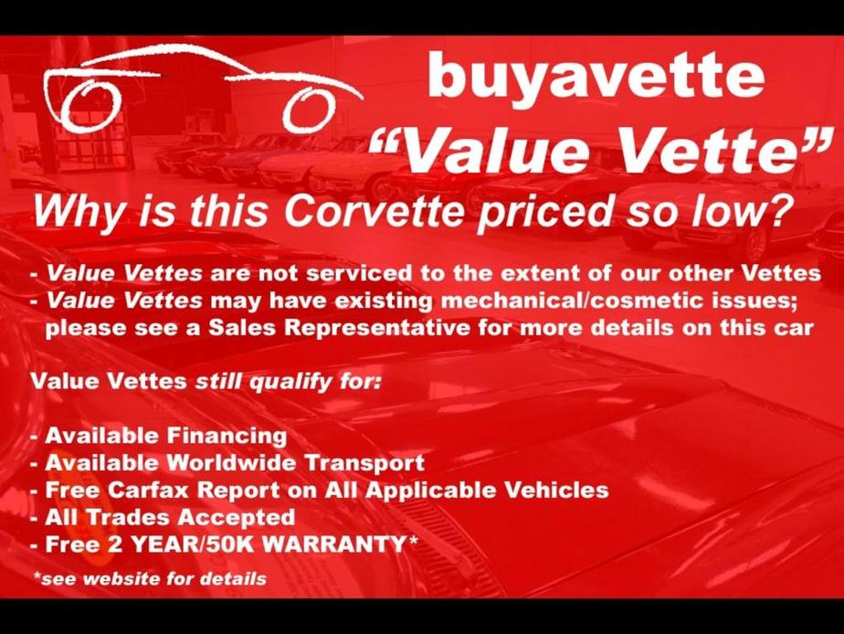 used 1990 Chevrolet Corvette car, priced at $14,999