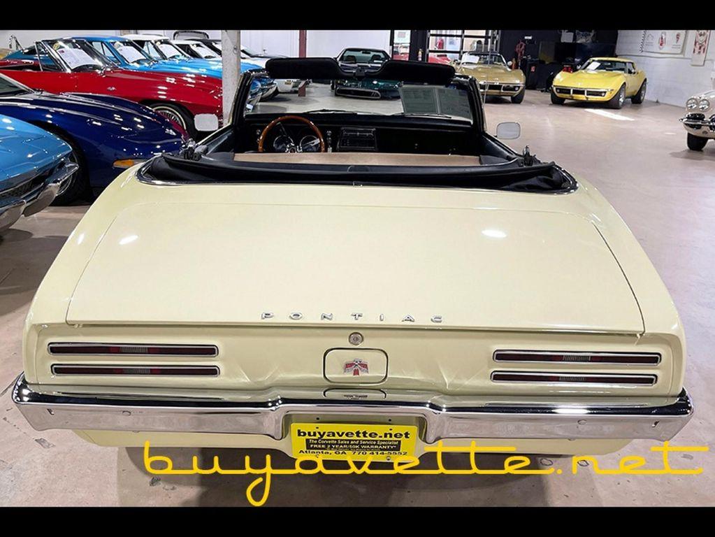 used 1968 Pontiac Firebird car, priced at $35,999