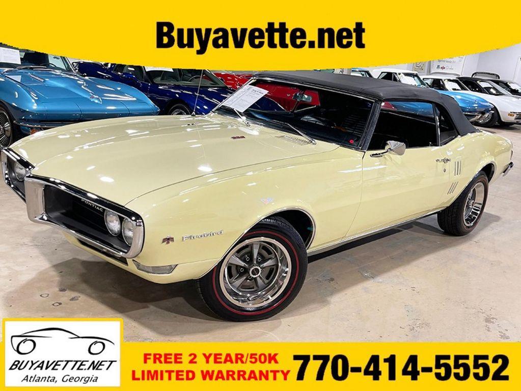 used 1968 Pontiac Firebird car, priced at $35,999