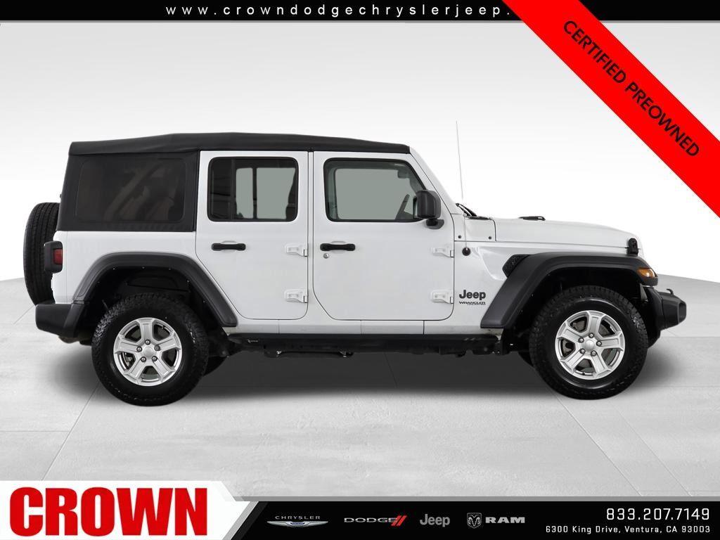 used 2022 Jeep Wrangler Unlimited car, priced at $29,991