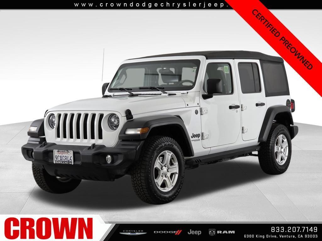 used 2022 Jeep Wrangler Unlimited car, priced at $29,991