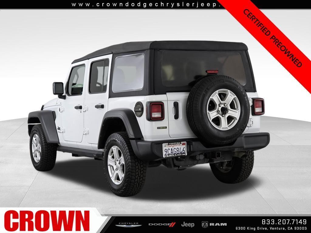 used 2022 Jeep Wrangler Unlimited car, priced at $29,991