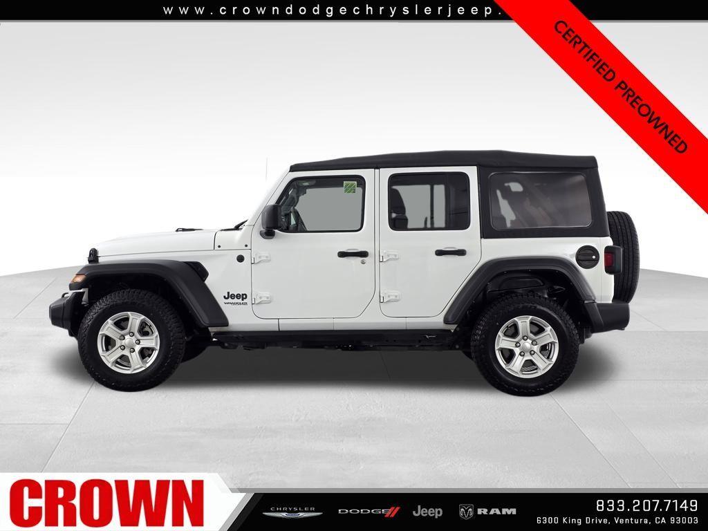 used 2022 Jeep Wrangler Unlimited car, priced at $29,991