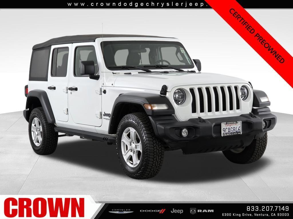 used 2022 Jeep Wrangler Unlimited car, priced at $29,991