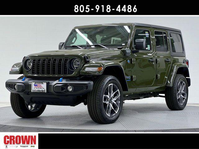 new 2024 Jeep Wrangler 4xe car, priced at $49,709