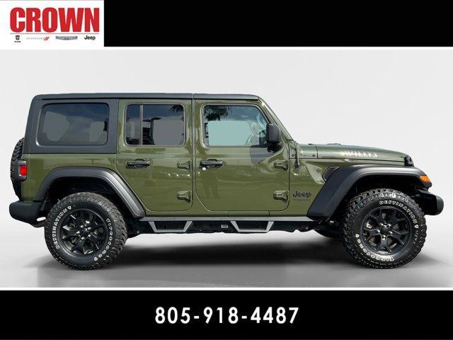 used 2021 Jeep Wrangler Unlimited car, priced at $37,375