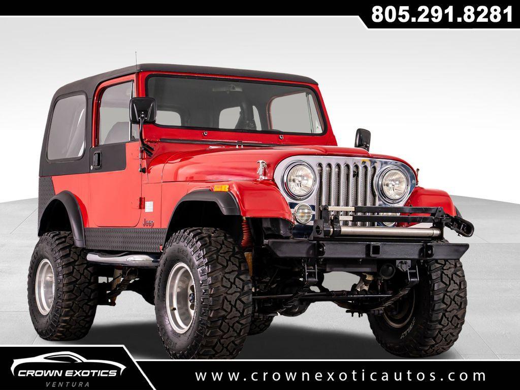 used 1984 Jeep CJ-7 car, priced at $25,481