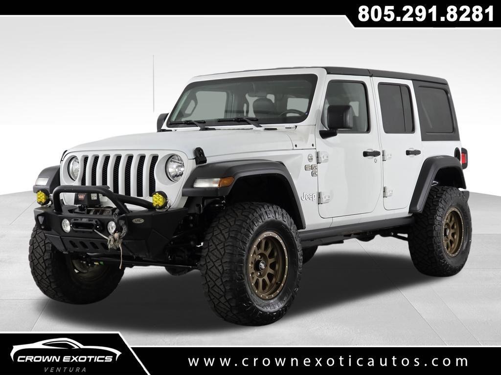 used 2020 Jeep Wrangler Unlimited car, priced at $33,995