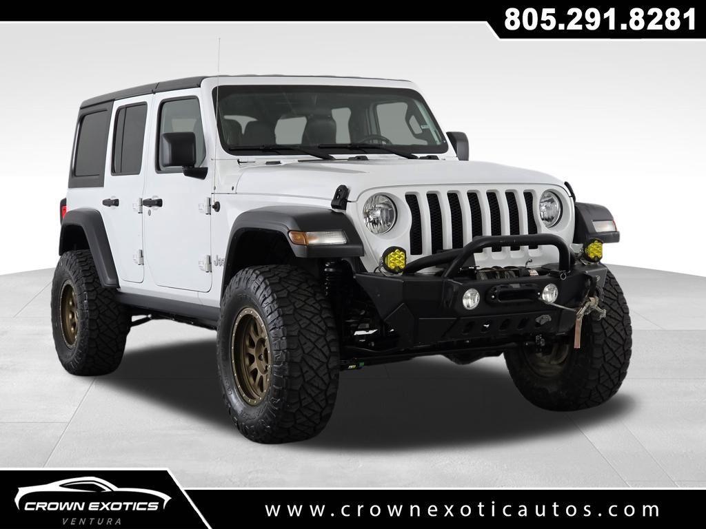 used 2020 Jeep Wrangler Unlimited car, priced at $33,995