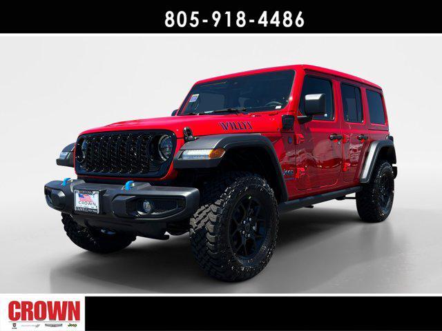new 2024 Jeep Wrangler 4xe car, priced at $54,455