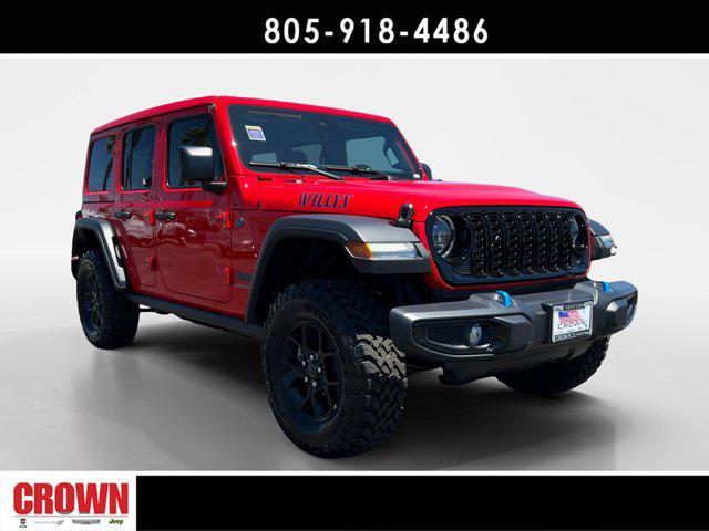 new 2024 Jeep Wrangler 4xe car, priced at $50,455