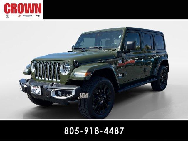 used 2021 Jeep Wrangler Unlimited 4xe car, priced at $36,359