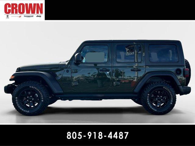 used 2021 Jeep Wrangler Unlimited car, priced at $33,991