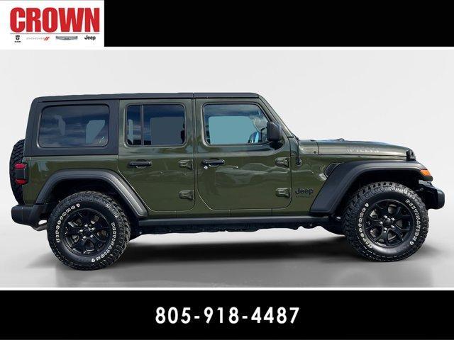 used 2021 Jeep Wrangler Unlimited car, priced at $33,991