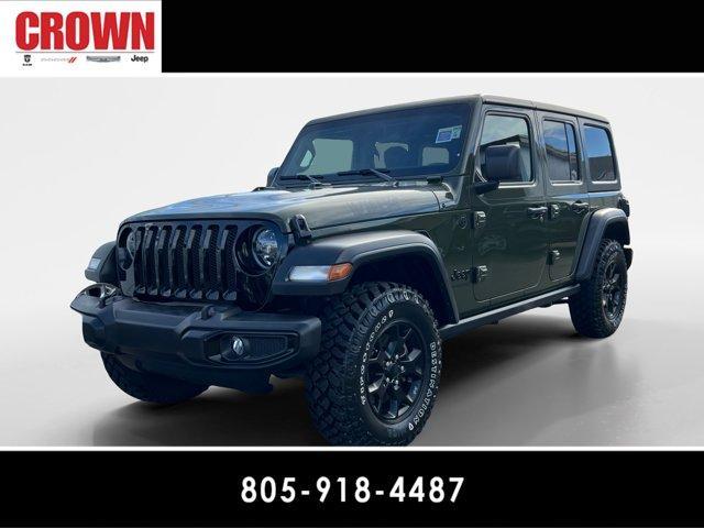 used 2021 Jeep Wrangler Unlimited car, priced at $33,991