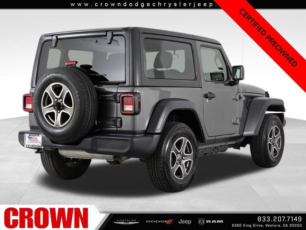used 2023 Jeep Wrangler car, priced at $28,770