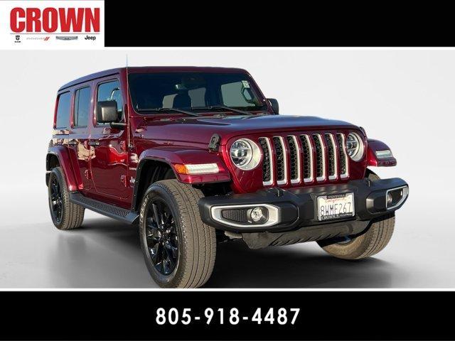 used 2021 Jeep Wrangler Unlimited 4xe car, priced at $34,827