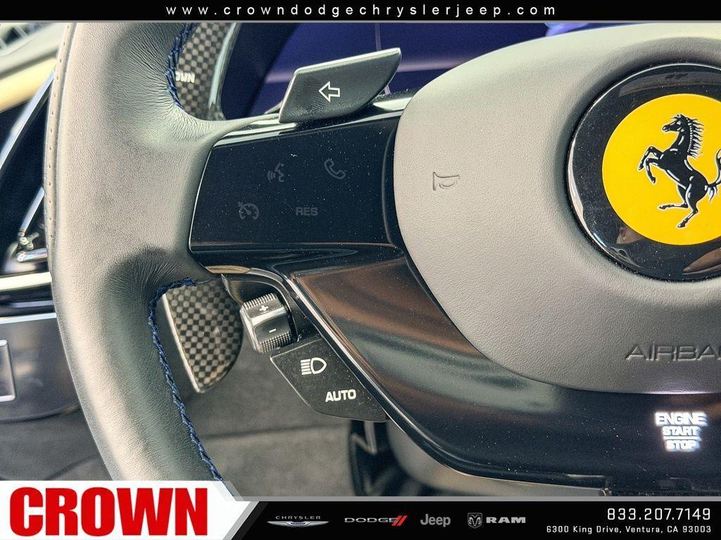 used 2024 Ferrari Roma car, priced at $242,500