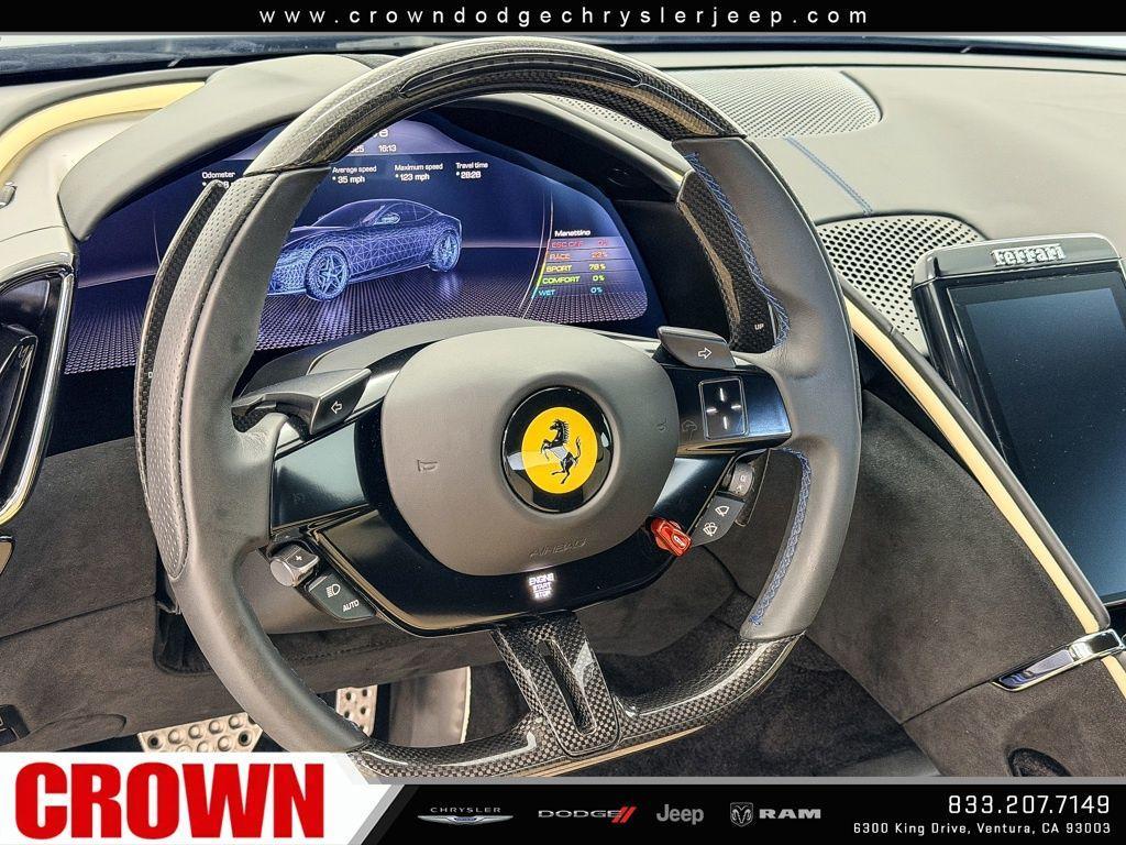 used 2024 Ferrari Roma car, priced at $242,500