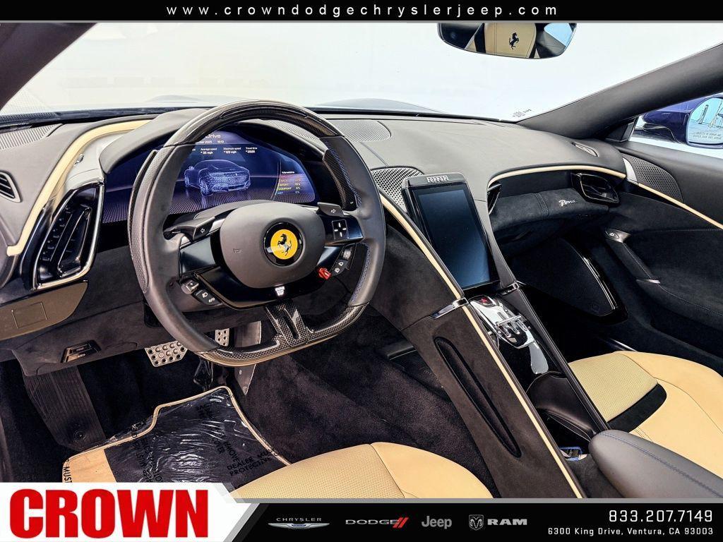 used 2024 Ferrari Roma car, priced at $242,500