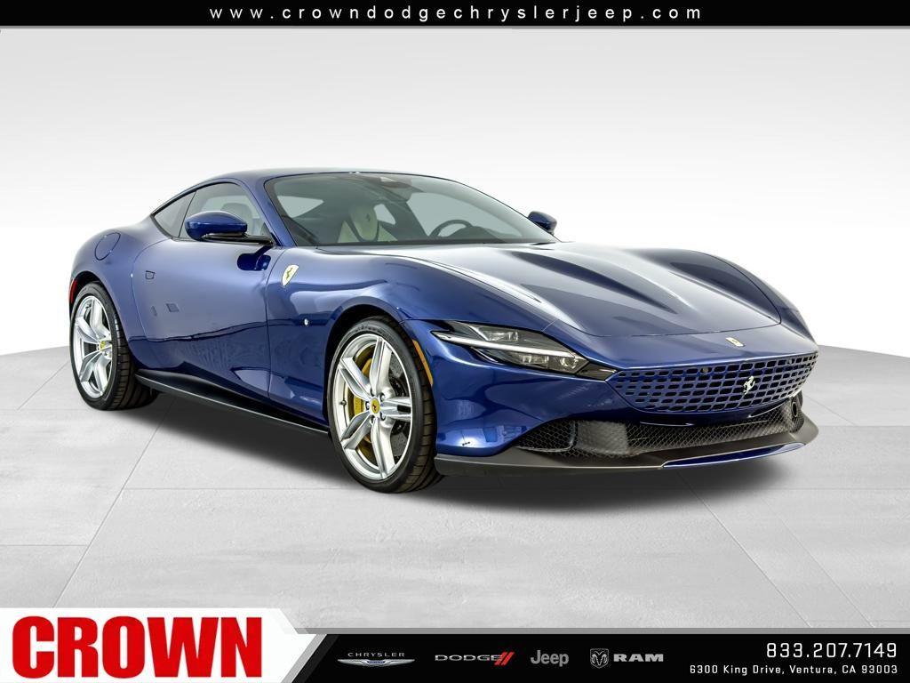 used 2024 Ferrari Roma car, priced at $242,500