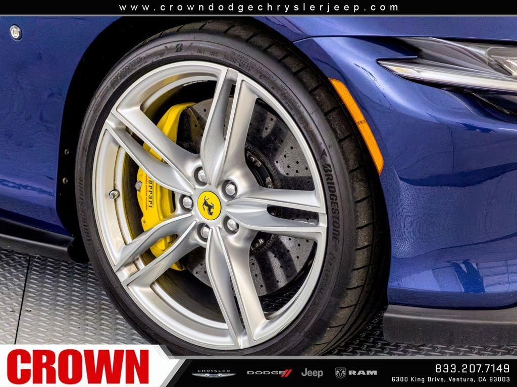 used 2024 Ferrari Roma car, priced at $242,500