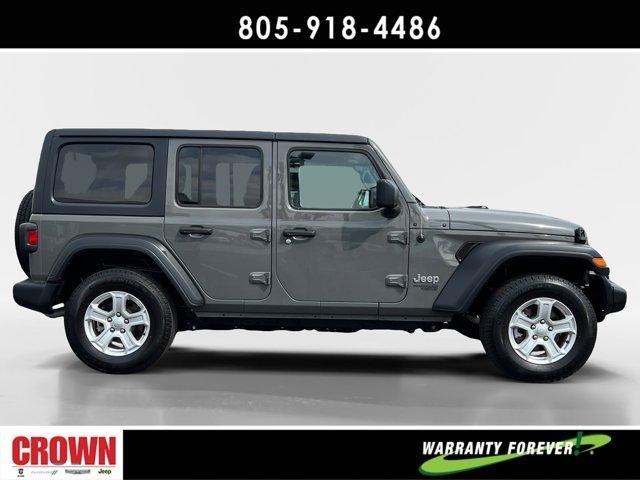 used 2020 Jeep Wrangler Unlimited car, priced at $29,991