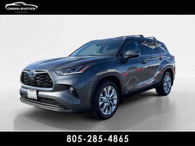 used 2023 Toyota Highlander Hybrid car, priced at $50,489