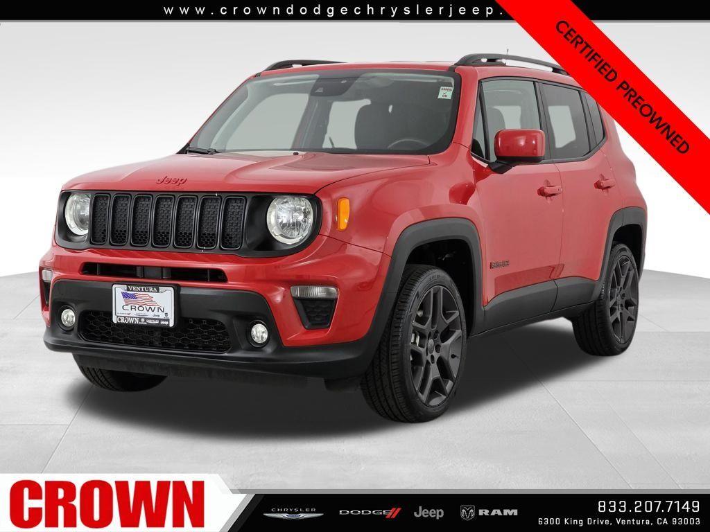 used 2022 Jeep Renegade car, priced at $19,491