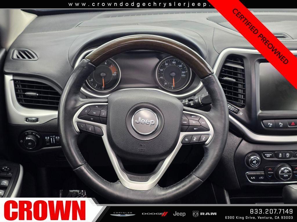 used 2018 Jeep Cherokee car, priced at $14,399