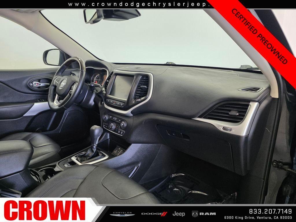 used 2018 Jeep Cherokee car, priced at $14,399