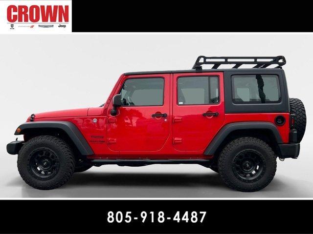 used 2018 Jeep Wrangler JK Unlimited car, priced at $25,551