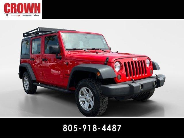 used 2018 Jeep Wrangler JK Unlimited car, priced at $23,298