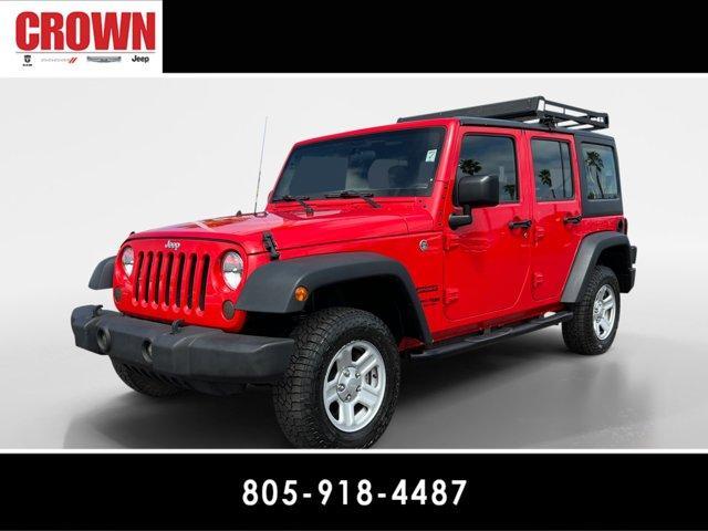 used 2018 Jeep Wrangler JK Unlimited car, priced at $22,338