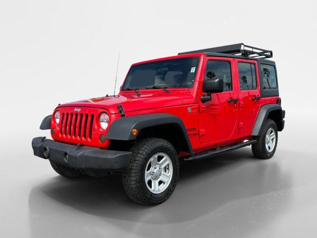 used 2018 Jeep Wrangler JK Unlimited car, priced at $24,694