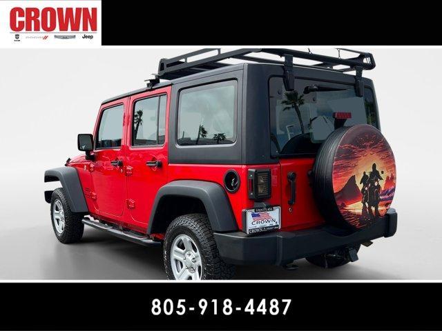 used 2018 Jeep Wrangler JK Unlimited car, priced at $22,338