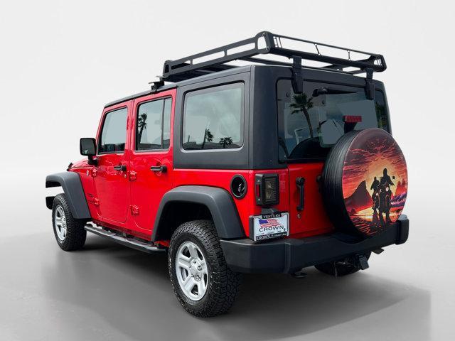 used 2018 Jeep Wrangler JK Unlimited car, priced at $24,694