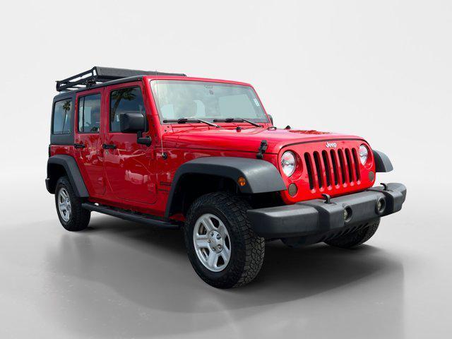 used 2018 Jeep Wrangler JK Unlimited car, priced at $24,694