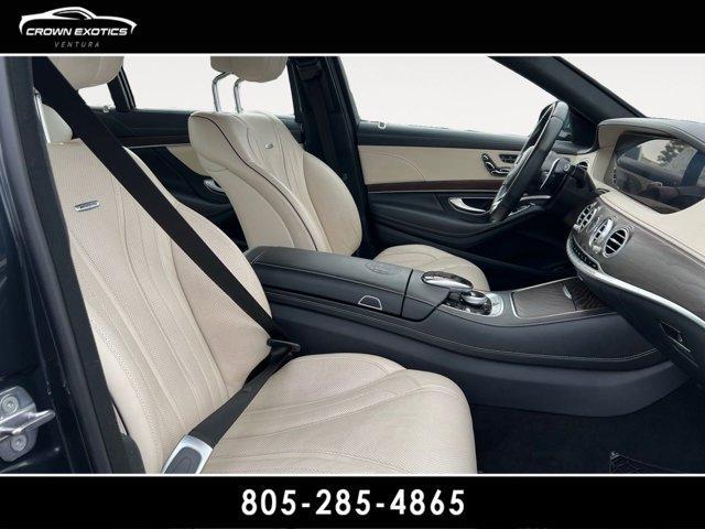 used 2019 Mercedes-Benz AMG S 63 car, priced at $64,388