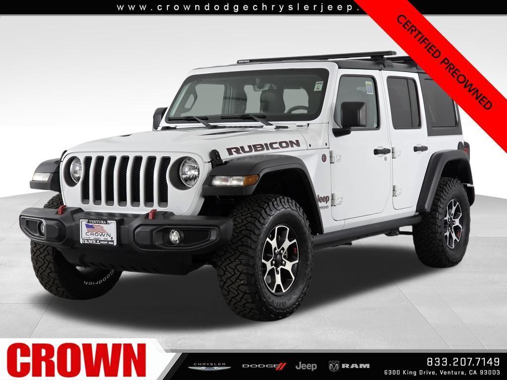 used 2021 Jeep Wrangler Unlimited car, priced at $37,968