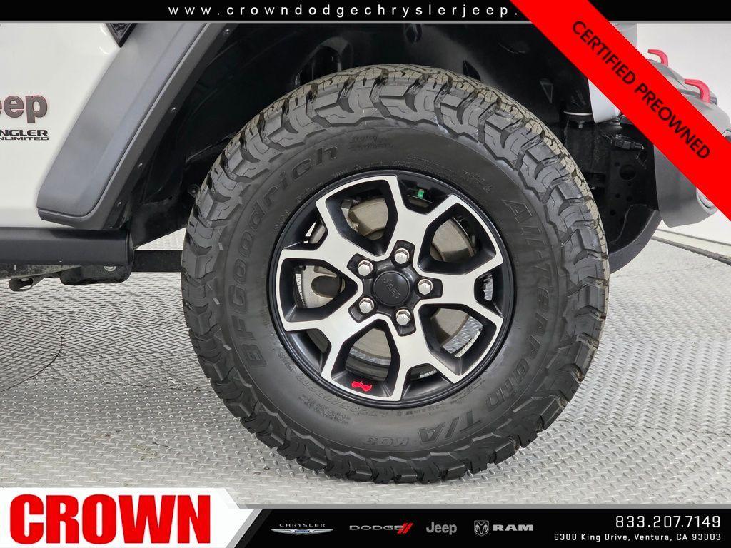 used 2021 Jeep Wrangler Unlimited car, priced at $37,968