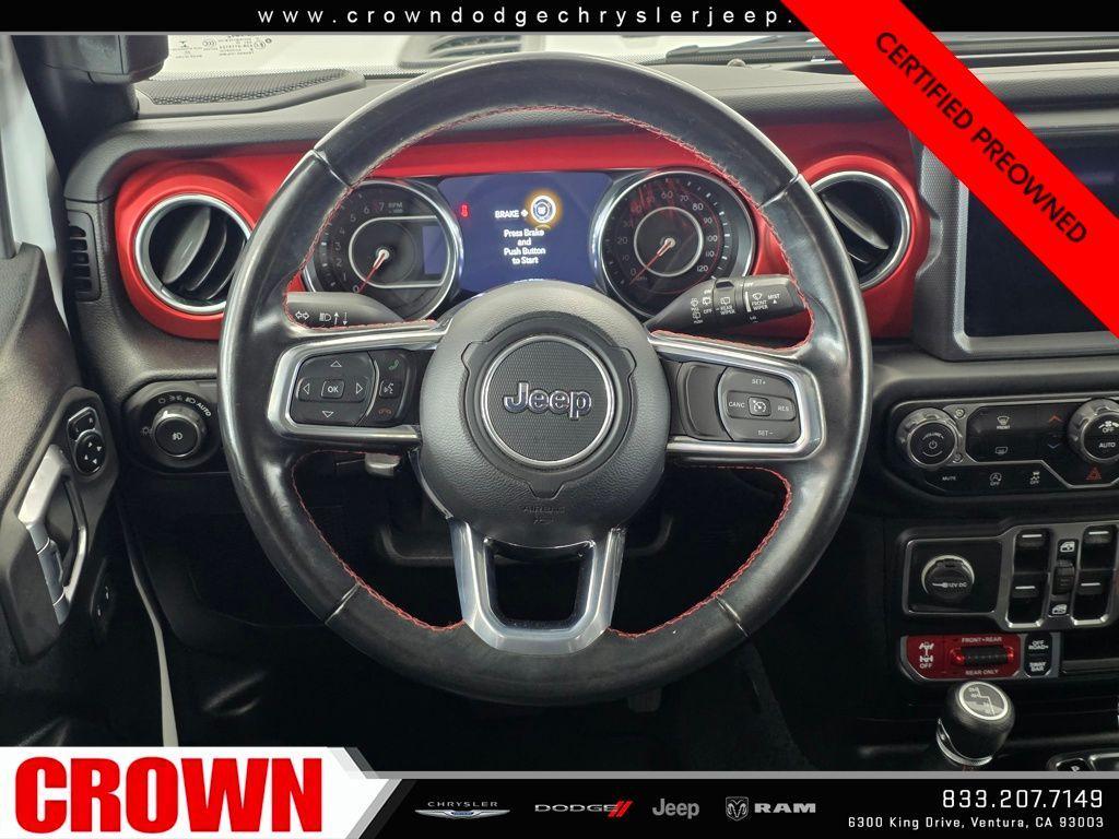 used 2021 Jeep Wrangler Unlimited car, priced at $37,968