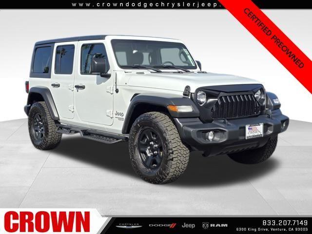 used 2021 Jeep Wrangler Unlimited car, priced at $24,991