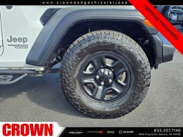 used 2021 Jeep Wrangler Unlimited car, priced at $24,991