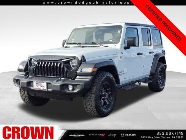 used 2021 Jeep Wrangler Unlimited car, priced at $24,991